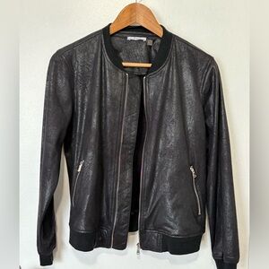 Black Bomber Jacket XS